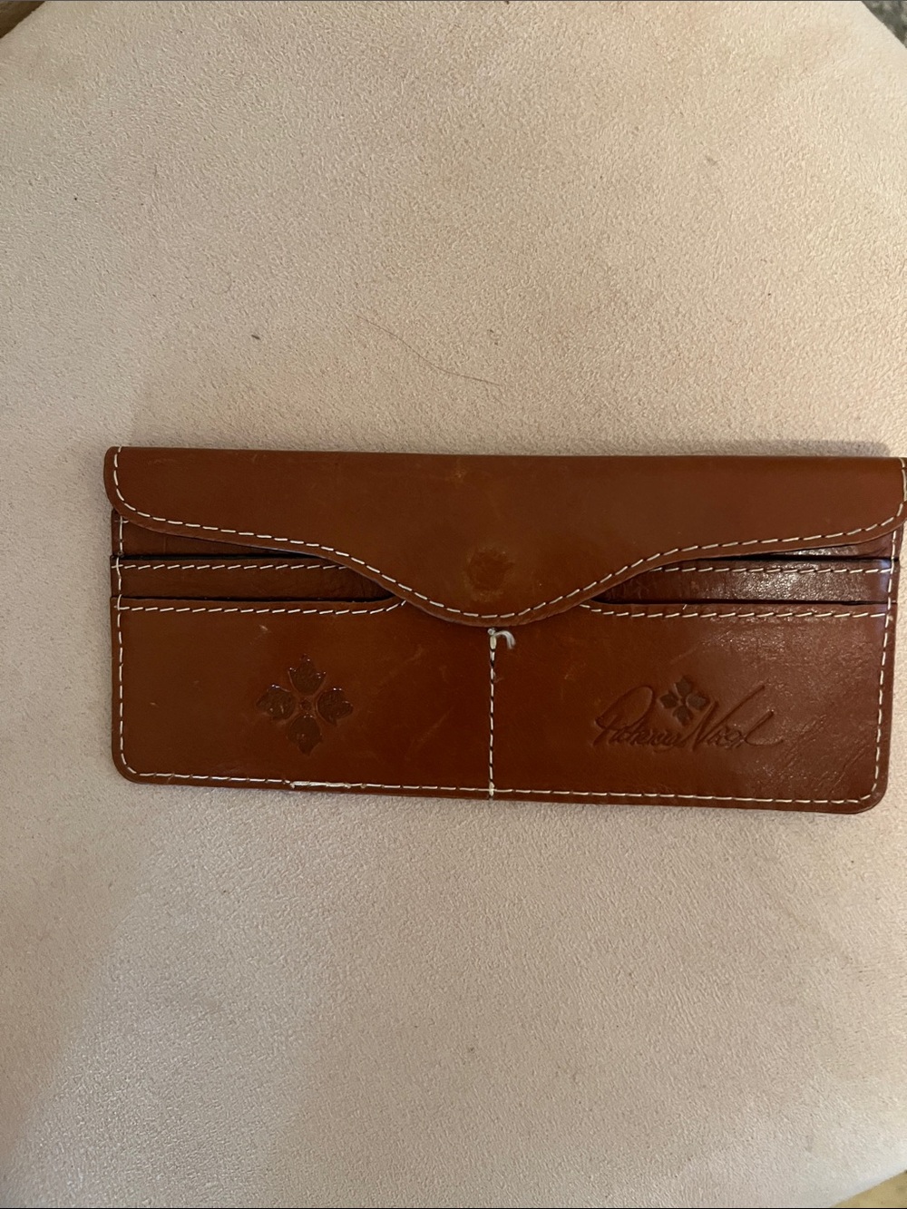Patricia Nash leather credit card wallet